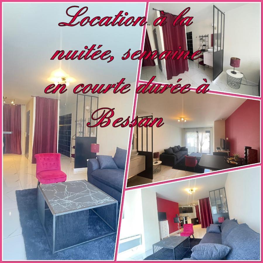 Studio Barok Proche Autoroute, Plages Et Attractions, Wifi - Tv, Calme Bessan Exterior photo